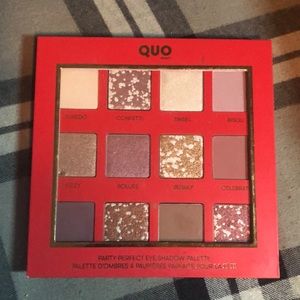 New Quo Party Perfect Eye Shadow Palette 12 x 2.4g  Browns Gold Bronz Beige